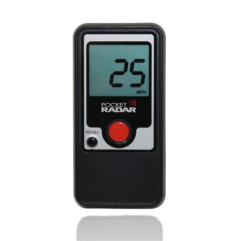 pocket radar speed gun.